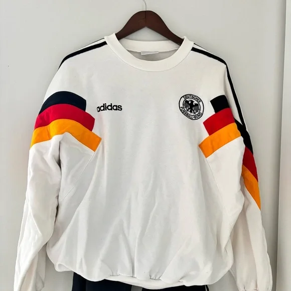 Vintage adidas German Soccer Track Set | 80s Retro - Picture 3 of 16
